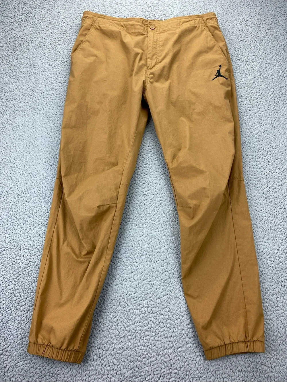 Nike Men Air Jordan City Jogger Pants Cuffed Elastic Ripstop Stretch  | Size: 38